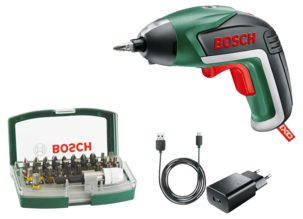 Bosch IXO V Ruuvinväännin, 32 ruuvauskärkeä