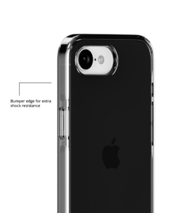 Holdit Seethru Case för iPhone 16e / 17e, mobilskal
