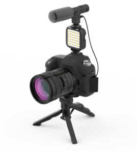 Vlogging Kit Like Me för mobil och kamera, Digipower