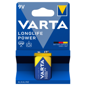 VARTA Longlife Power 9 V batteri