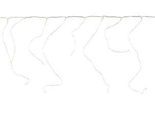 Mini LED Jääpuikkovalosarja, lämmin valkoinen, jatkettava, 5 m