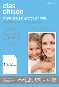 Fotopapper Clas Ohlson Glossy