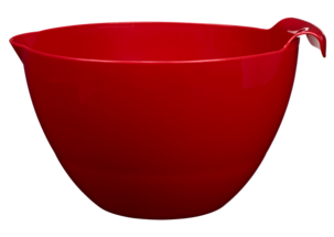 3 skålar med handtag och hällpip