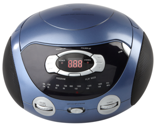 CD/MP3-spelare med radio