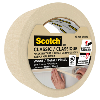 Scotch Classic maskeringsteip 48 mm x 50 m, 1-pakning