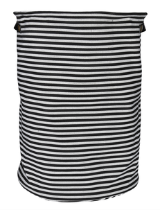 Skittentøyskurv svart/hvit