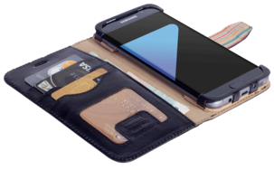 Lompakkokotelo Samsung Galaxy S7 Edge, Krusell Sigtuna FolioWallet