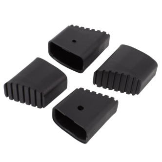 Gummifot til gardintrapp, 4-pakning