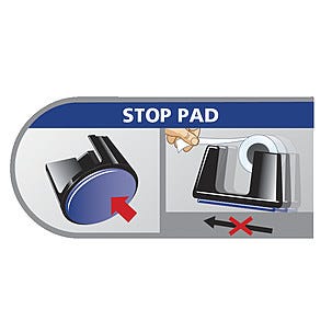 Tejphållare Tesa Easy Cut Compact