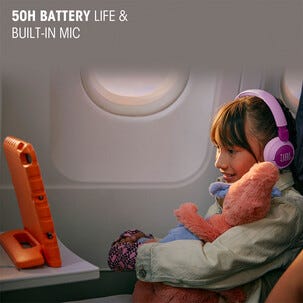 JBL Junior 320BT trådløse on-ear-hodetelefoner for barn, mikrofon