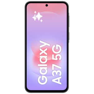 Samsung Galaxy A37 smartphone 128 GB, Awesome Charcoal