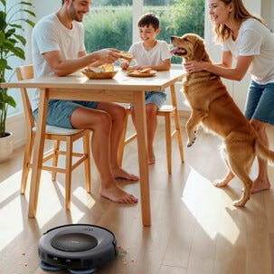 Eufy Omni C20 robotdammsugare med mopp och station