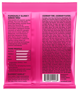 Ernie Ball Super Slinky 9-42 strängset till elgitarr