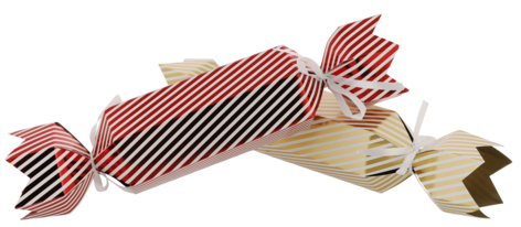 Presentförpackning smällkaramell FSC, 4-pack