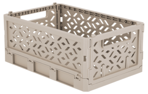 Klappbox av återvunnen plast, small 24 x 16 x 10 cm