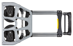 Hopfällbar transportkärra