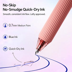 Writech Nebula gelpenna blå 0,7 mm snabbtorkande