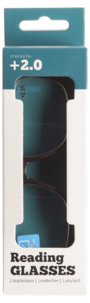 Blåljus läsglasögon, brun