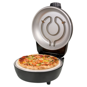 Princess Pro elektrisk pizzaovn med pizzastein, 400 grader