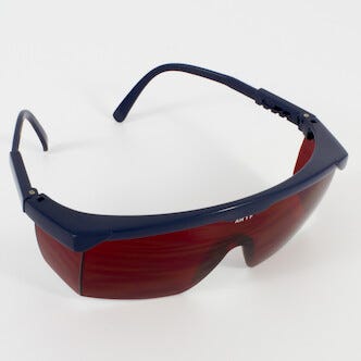 Briller til laserforbedring Røde