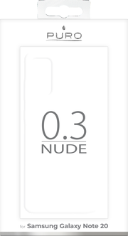 Puro mobildeksel 0.3 Nude til Samsung Galaxy Note 20