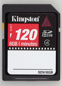 Secure Digital Video Card SDHC