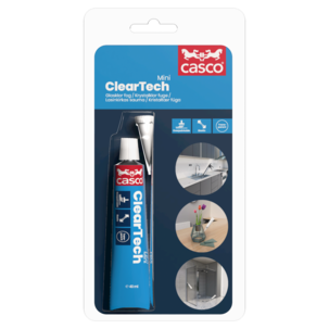 Casco MultiTech Mini hvit fugemasse, utendørs, 40 ml