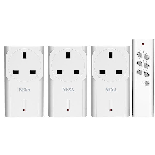 Nexa Remote Switch Set 3 Pack Clas Ohlson