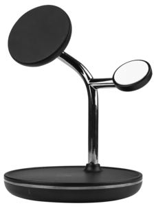 Trådløs Qi2-lader 3-i-1 for iPhone, magnetisk, 15 W