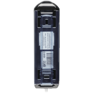 Sjampo- og såpepumpe plast, vegghengt, svart, 250 ml