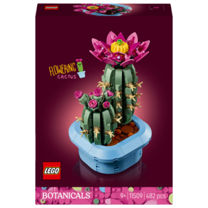 LEGO Botanicals Kukkiva kaktus 11509, 9 vuodesta alkaen