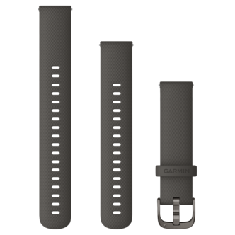 Garmin Quick Release silikonarmbånd, 18 mm