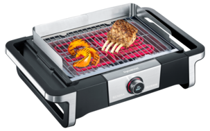 Severin Senoa DigitalBoost bærbar elektrisk grill, 3000 W