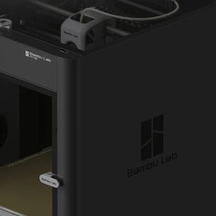 Bambu Lab P1S Combo 3D-tulostin, tasaiset tulosteet