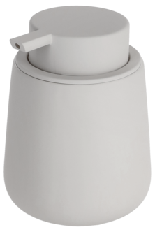 Tvålpump i stengods, beige