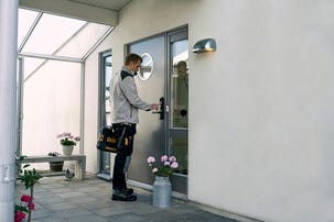 Habo Tribe 2 elektronisk dørlås til ytterdør