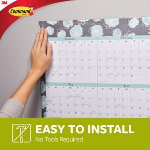 Command Value Pack selvheftende plakatstrips, 48-pakning