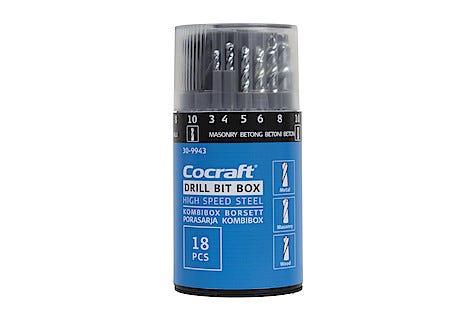 Cocraft bor, 18 deler