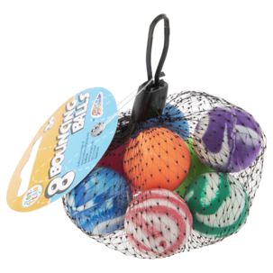 Studsbollar 8-pack, från 3 år