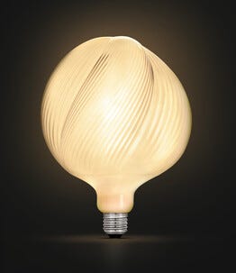 Globlampa LED E27 Ice Cream, 160 mm