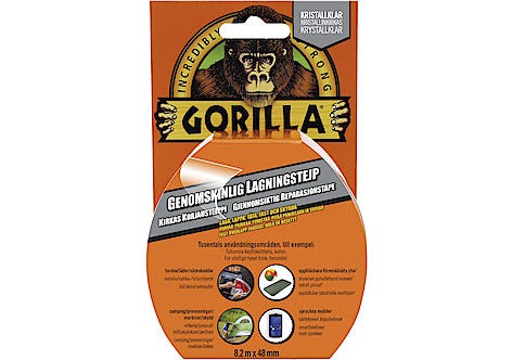 Gorilla Clear Repair reparasjonsteip