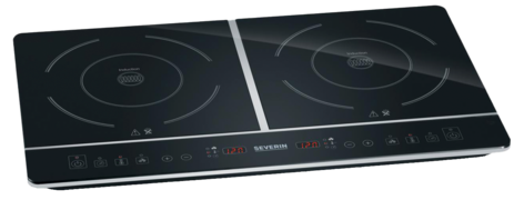 Severin induktionsplatta dubbel DK1031, 3400 W