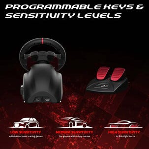 Superdrive 220 RS gamingratt og pedaler