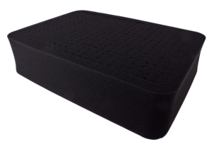 Suojalaukun sisäosa, leikattu kuvio, 385 x 270 x 92 mm