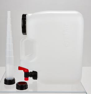 Asaklitt vanndunk, 15 l