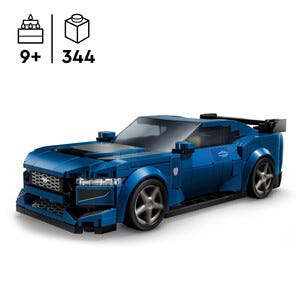 LEGO Speed Champions Ford Mustang Dark Horse 76920, 9 år