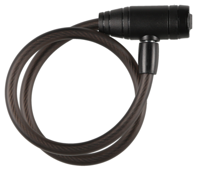 Pyörän lukko, vaijerilukko ja 2 avainta, 65 cm