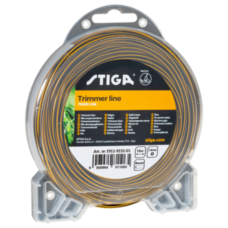 Stiga trimmertråd 2,4 mm, rund tigerlina, 15 meter
