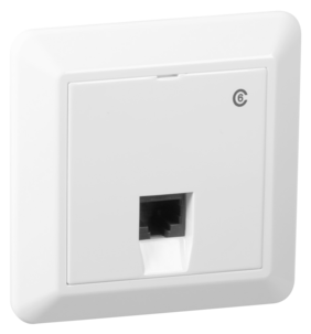 Elko RS sammenslått nettverksuttak Cat 6