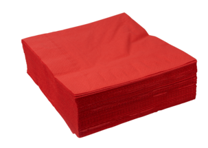 Servetter 50-pack, röd